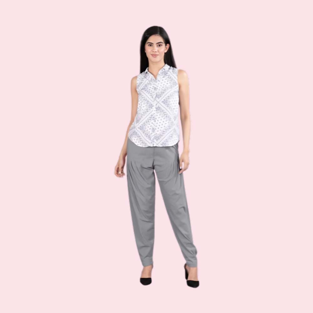 INDIAN FLOWER :  Cotton Patiala Salwar Pant