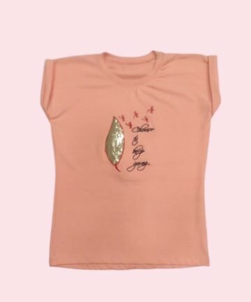 Regular Fit Women Printed Round Neck T-Shirt