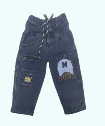 PASSWORD : Baby Full Length Woven Cotton Denim Pant