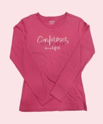 EN TRAP : Full Sleeve Fit T shirt for Women, Round Neck