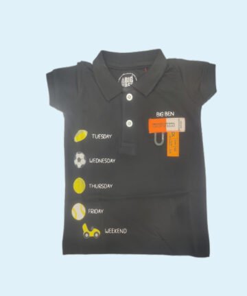BIG BEN : Boys Graphic Polo T-Shirts, Polycotton