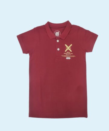 BIG BEN : T Shirts for Regular Fit Solid Print Polo | 100% Cotton Half Sleeves Boys Tshirt