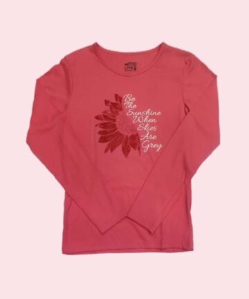 EN TRAP :  Women’s Printed Cotton Tshirt Round Neck Full Sleeve T-Shirt for Women