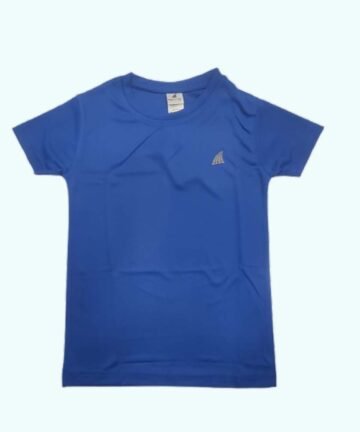 TRACK TEE :  Boy’s Solid Regular Fit T-Shirt