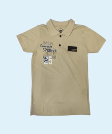 BIG BEN : T Shirts for Regular Fit Solid Print Polo | 100% Cotton Half Sleeves Boys Tshirt