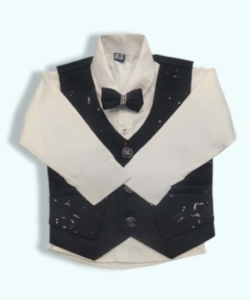 BATRA : Western Dress for Kids Boys, Jacket and Pant Set, Ideal for Wedding, Birthday and Party.