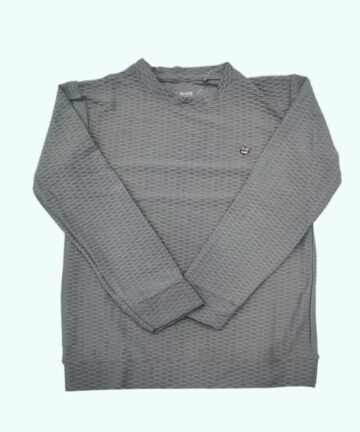 ROYAL BLOKE : Popcorn Full Sleeve Round Neck T-Shirts,