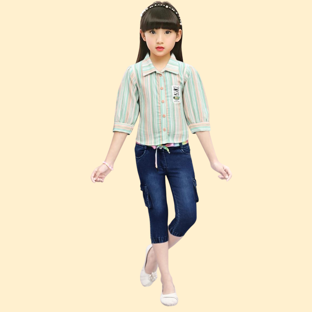 Fancy baby girl top & Pant