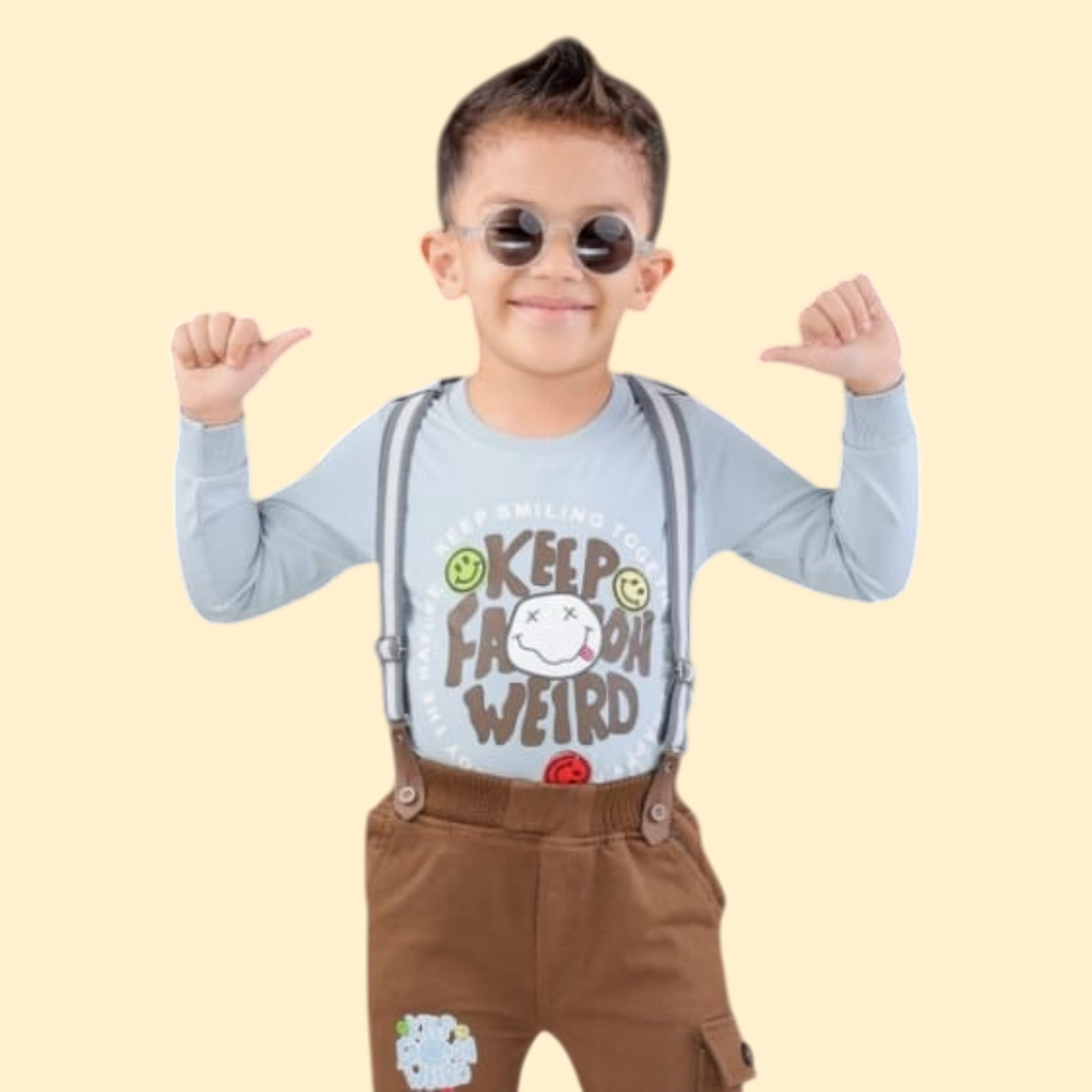Baby Boys Cotton Blend Half Sleeve Romper with Applique Bow Comfortable and Stylish Jumpsuit