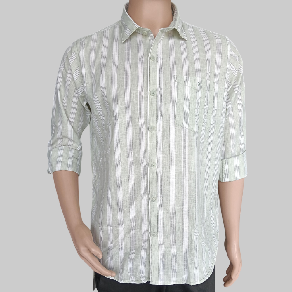 NEW ROADS : Men’s Cotton Rich Formal Shirt – A Blend of Style and Comfort