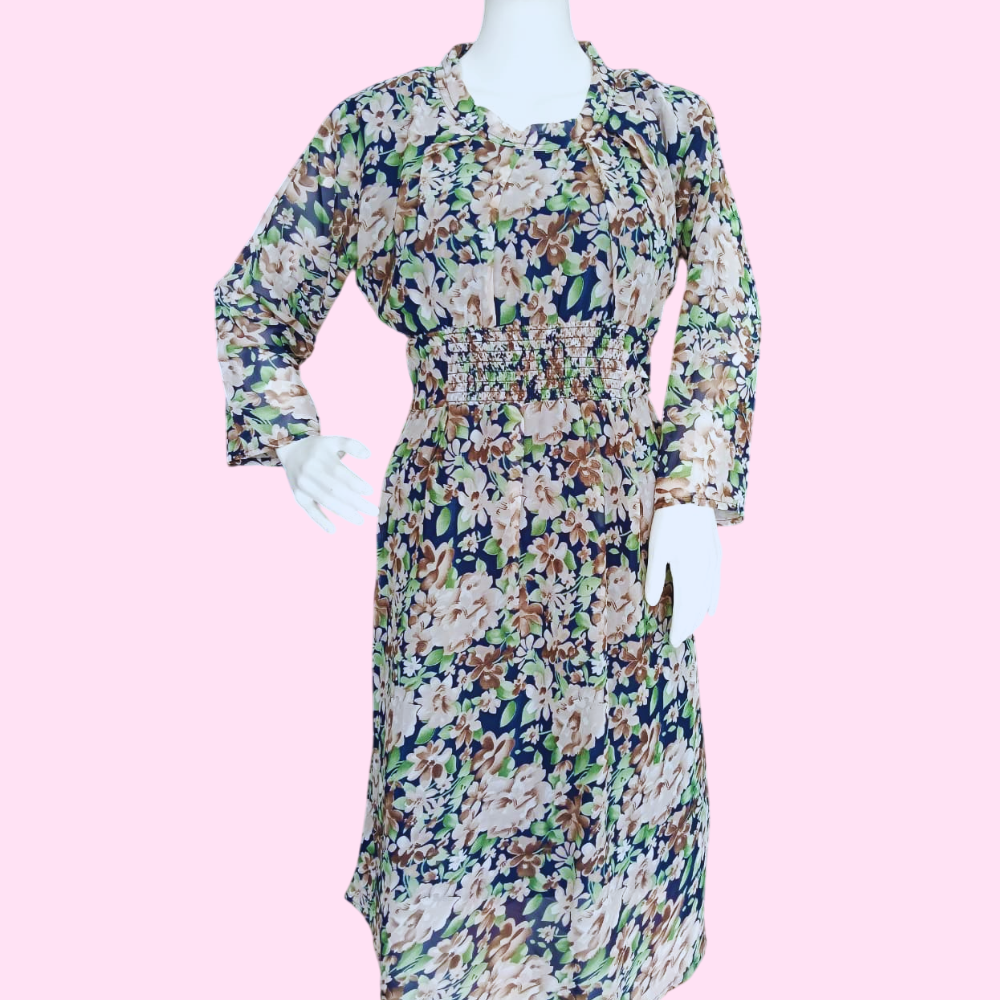 SHAGUN :  Women Stylish Maxi Dress|Elegant Graceful Georgette Dress