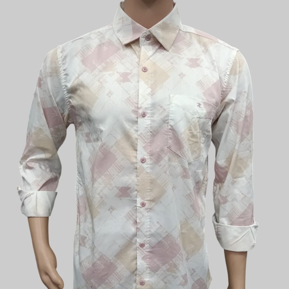 VOLUME ZERO : Exclusive Printed Full Sleeves Floral Shirt for Men