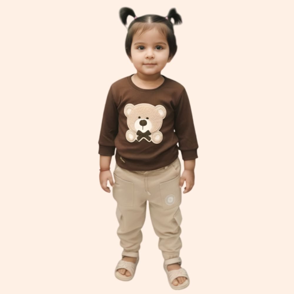 MISSMELODY : Top & Jeans Set for Everyday Wear