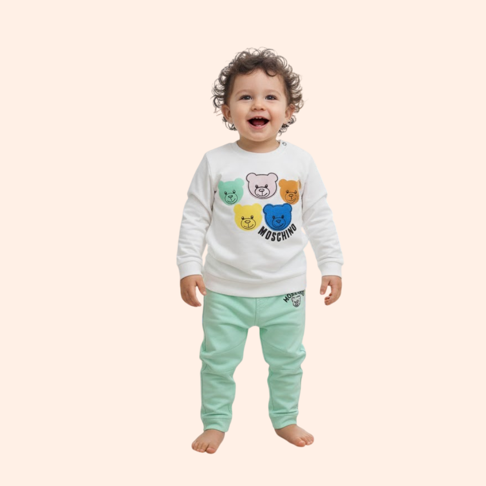 PKIDS : Cotton Fleece Full Sleeve Track Suit for Boys
