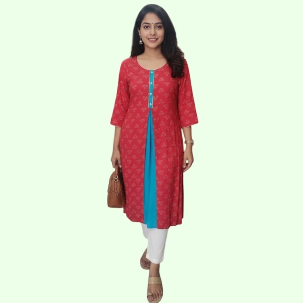 DHUNI : Women’s Casual Cotton Kurta