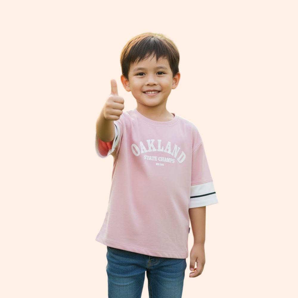 BIG BEN : Boys Stylish Round Neck Three Fourth Sleeve T-Shirt