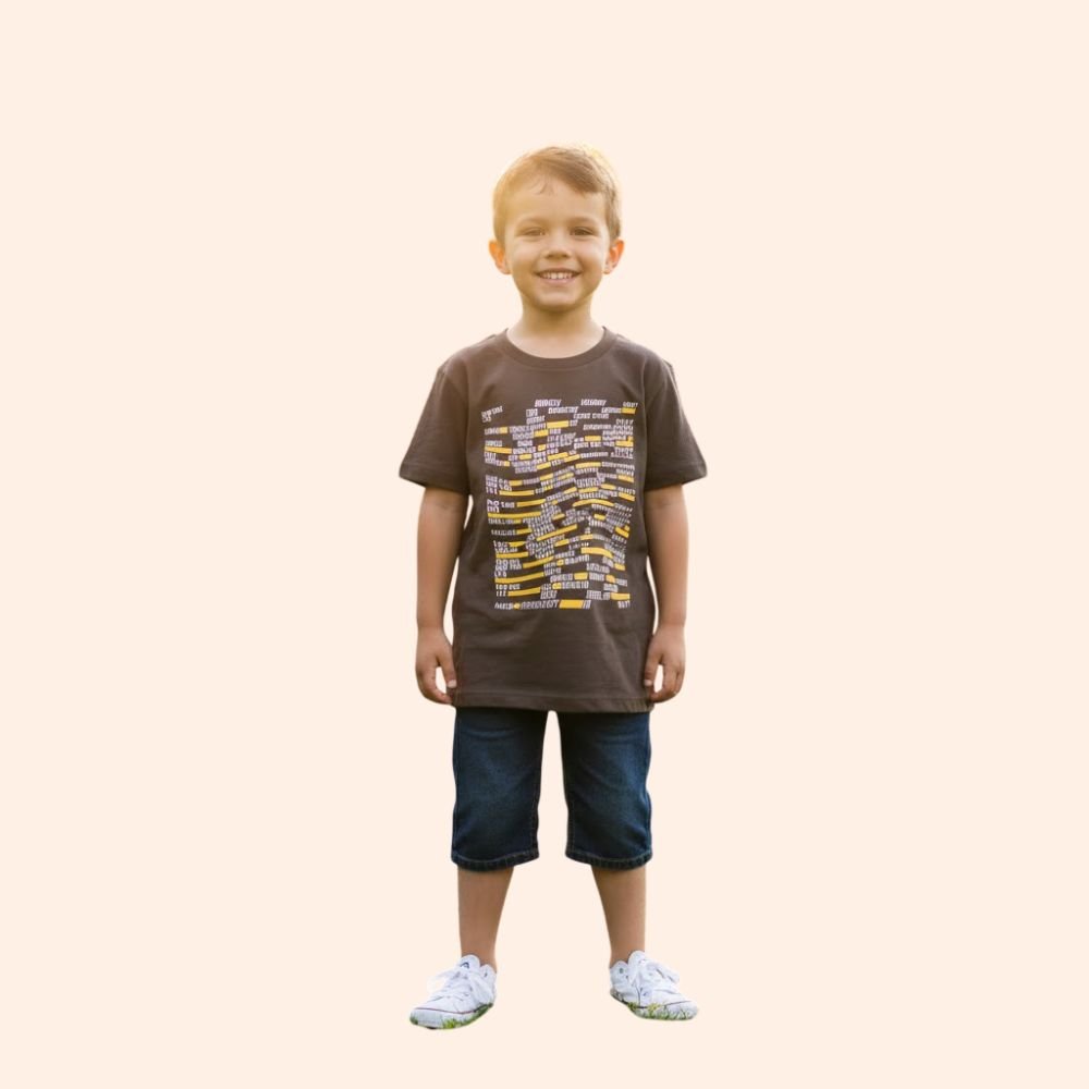 BIG BEN : Boys  Printed T-Shirt | Round Neck, Short Sleeves, Casual Wear