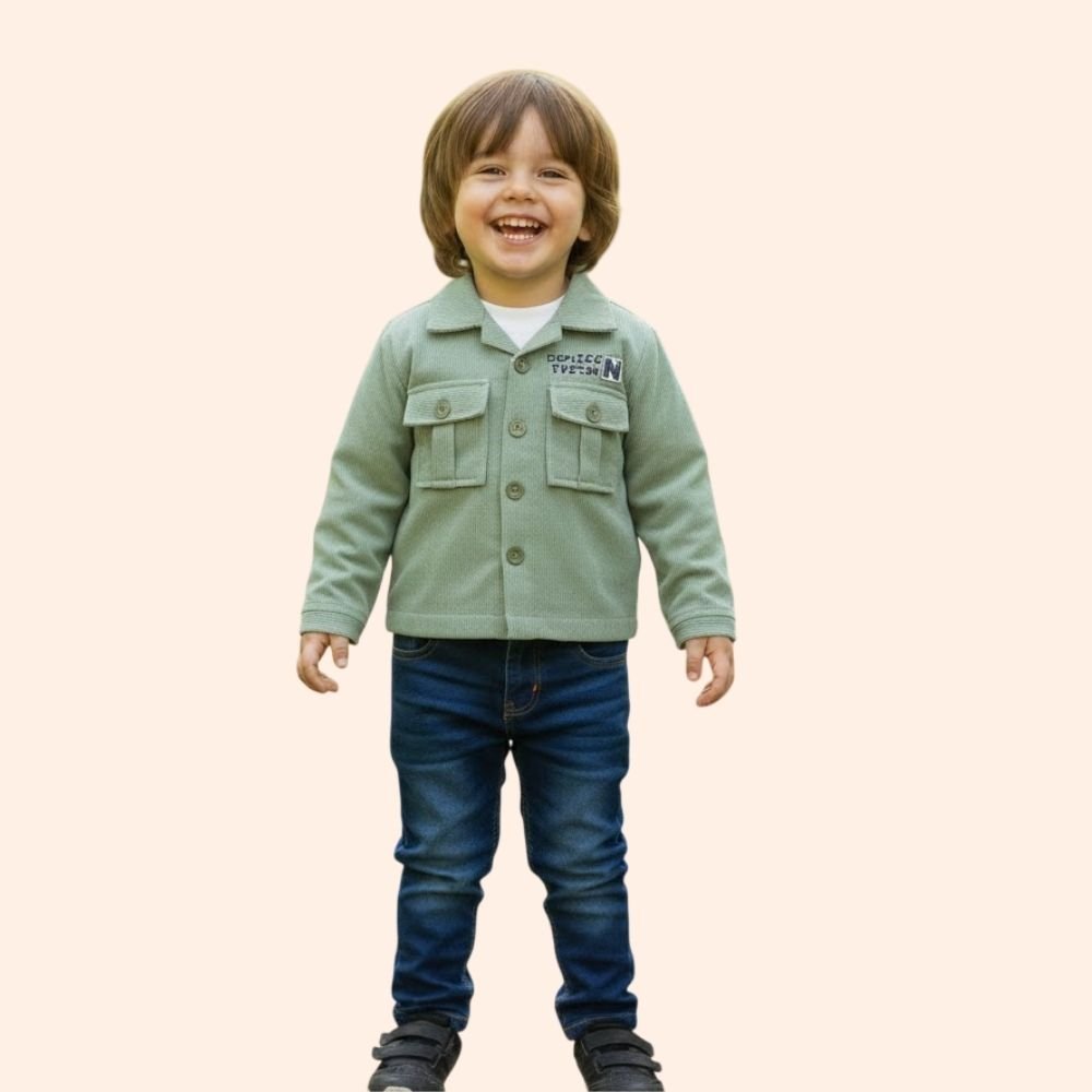 JAZZ : Boy Cotton Blend Straight Fit Formal Set