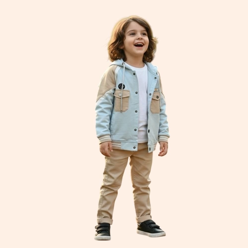 KOOKAZZ : Cotton  Full sleeve Hoodie shirt Pant Clothing Set for Boys