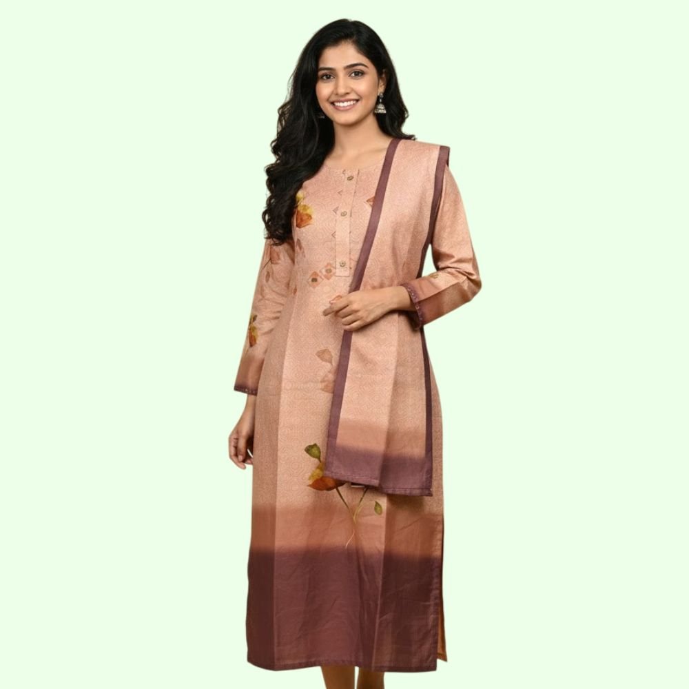 Women’sTissue Printed Kurti