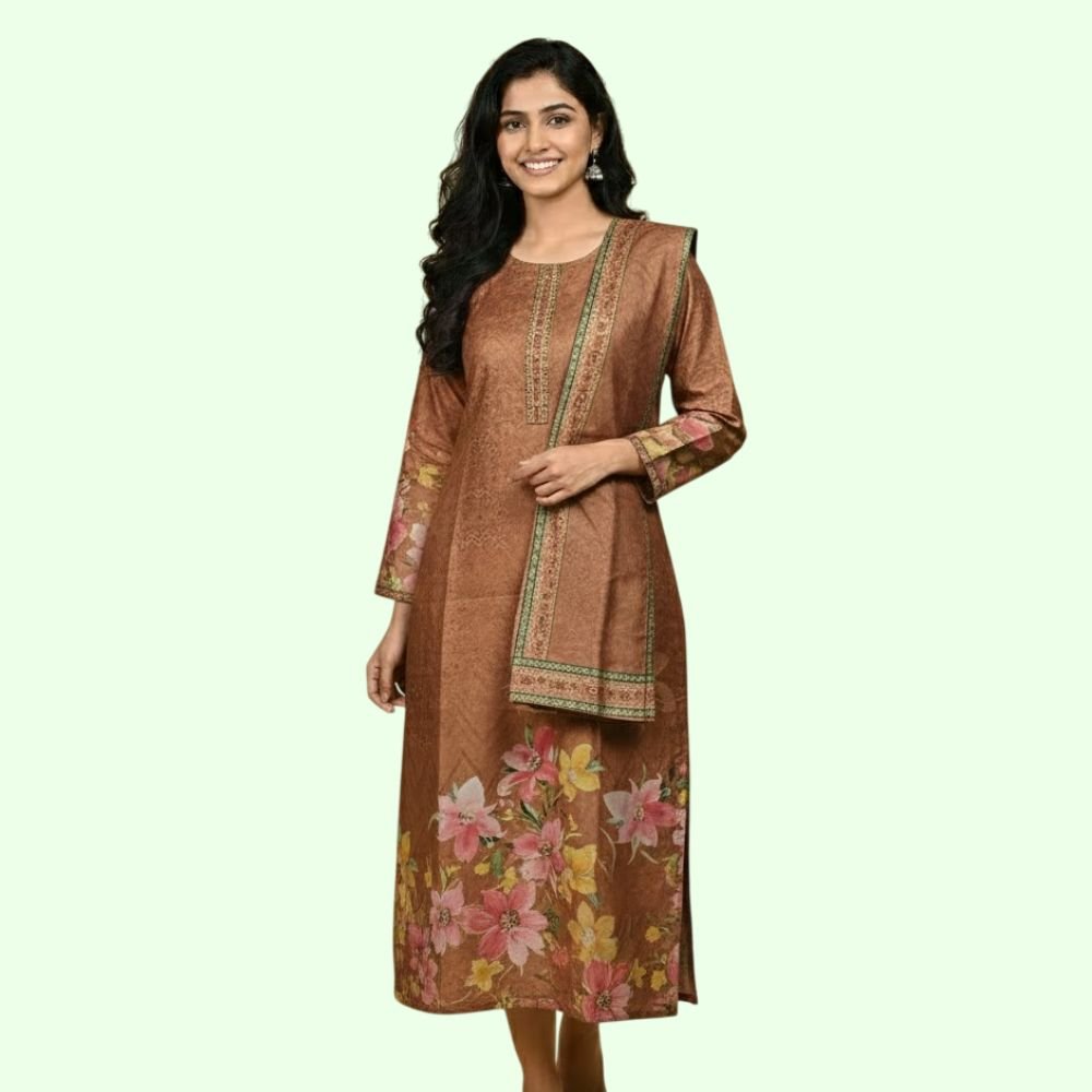 Women’sTissue Printed Kurti