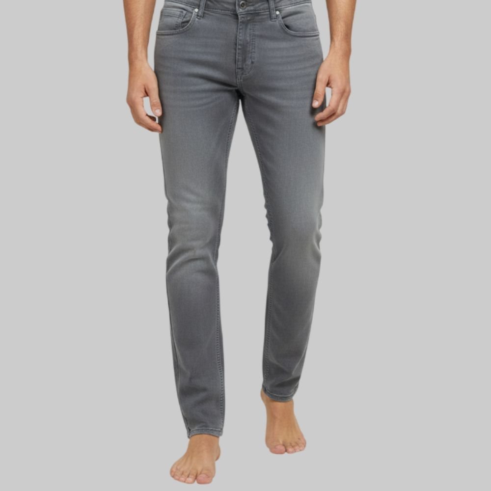 CARBON : Denim Regular Fit Mid Rise Jeans Pant for Men