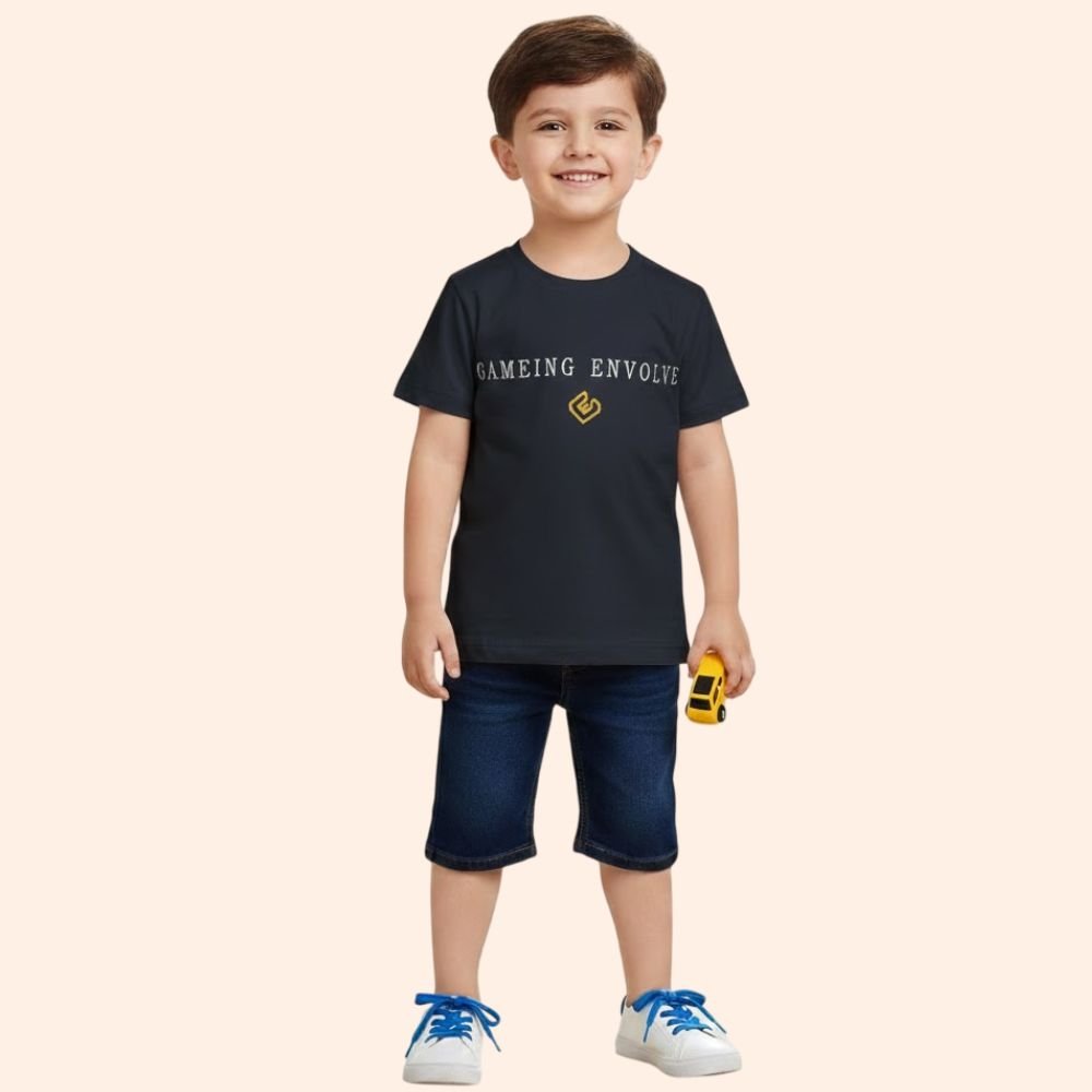 ROYAL BLOKE : Boy’s Cotton Blend Regular T-Shirts