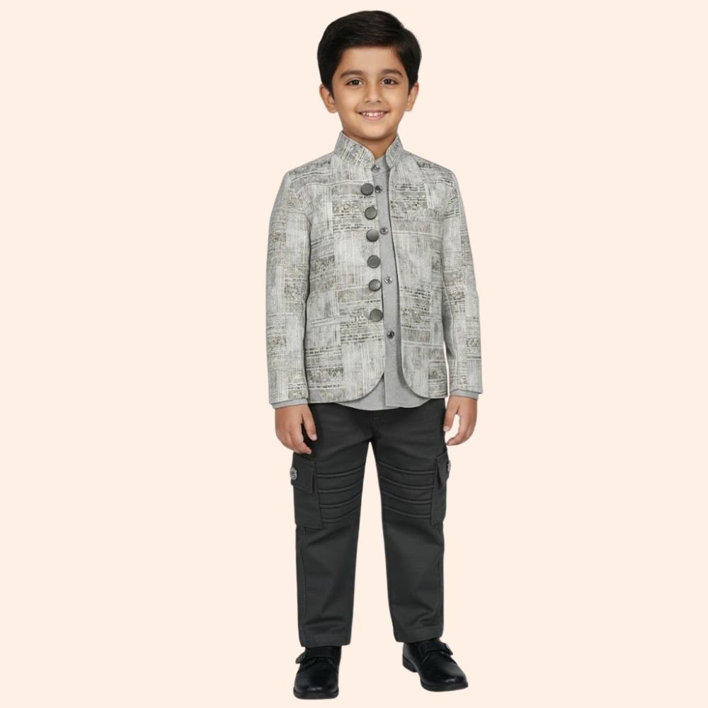 JAZZ : 3-Piece Suit Set for Boys | Formal Wedding Outfit
