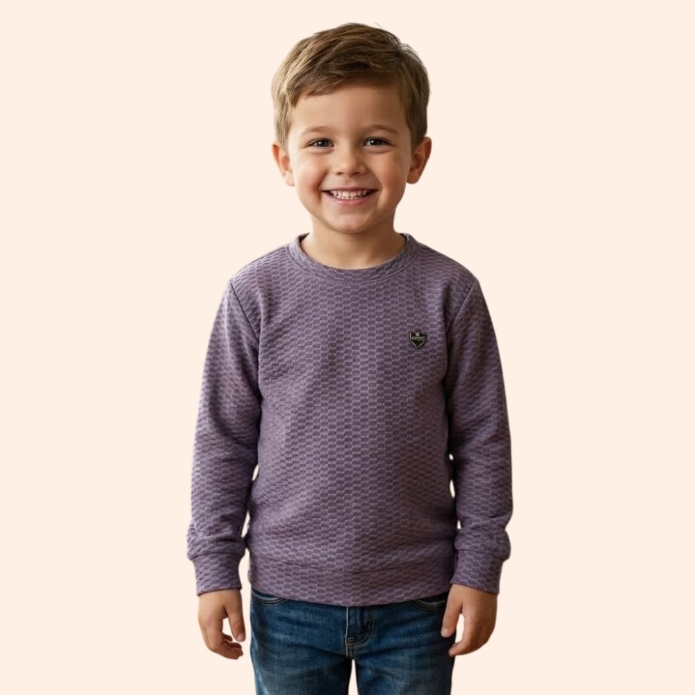 ROYAL BLOKE :Boys Popcorn TShirt  Easy to pair with jeans & shorts.