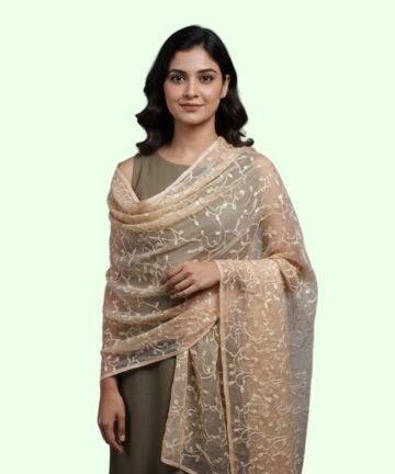 Women’s Embroidered Shawl Suitable for festivals & daily wear.
