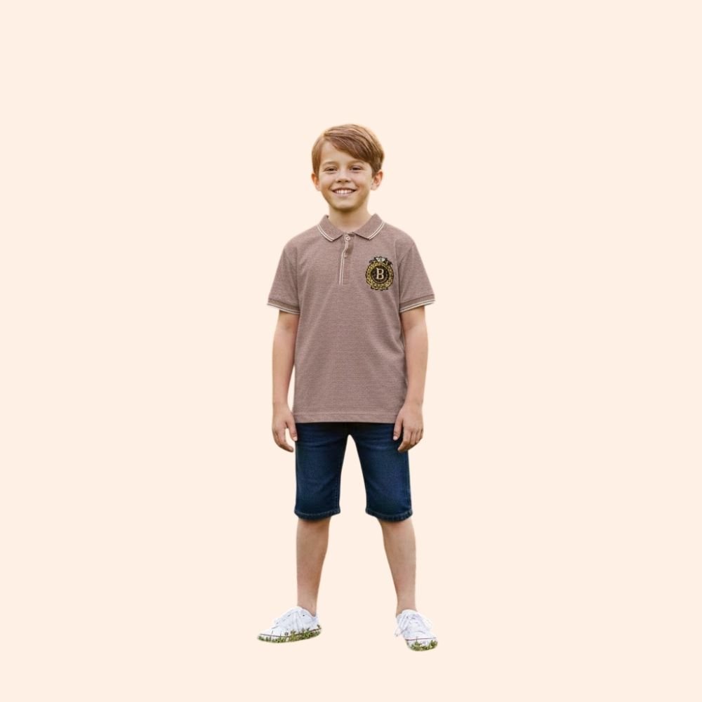 BIG BEN : Boy’s Solid Regular Fit T-Shirt