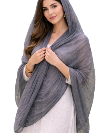 Chiffon Plain Dupatta with Pompom Border Casual Wear For Girls Women’s
